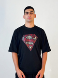 Crimson Shield Oversized Tee