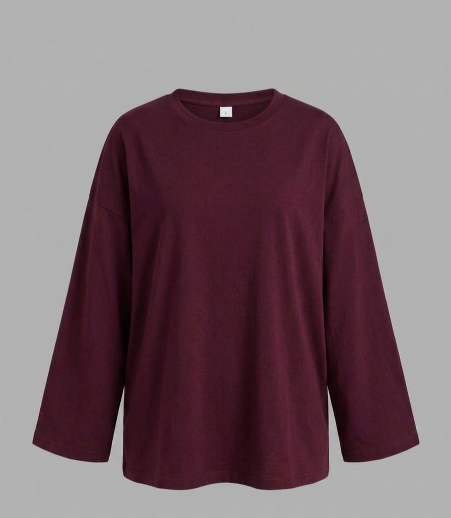 Oversized Long Sleeve T-Shirt