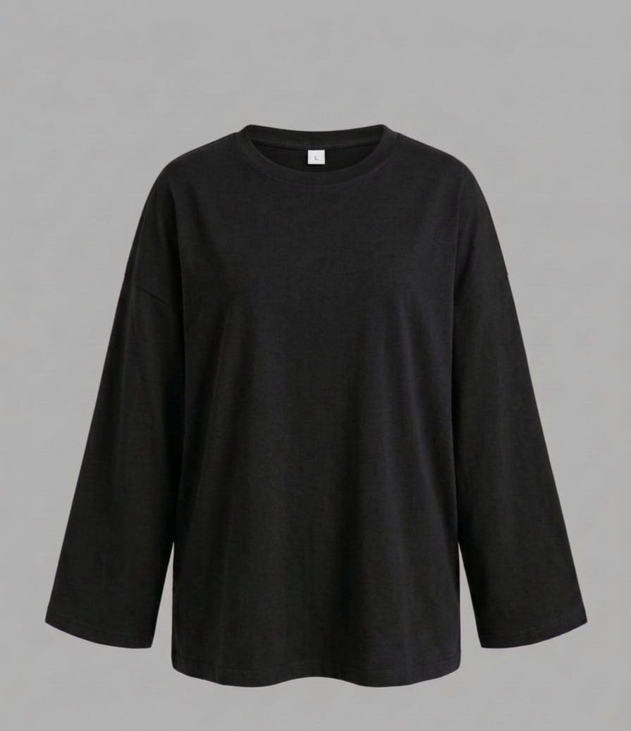 Oversized Long Sleeve T-Shirt