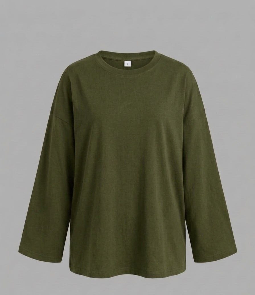Oversized Long Sleeve T-Shirt