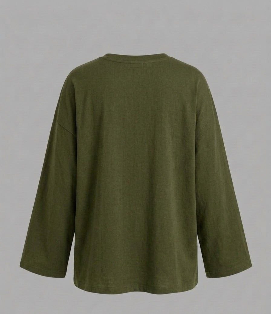 Oversized Long Sleeve T-Shirt
