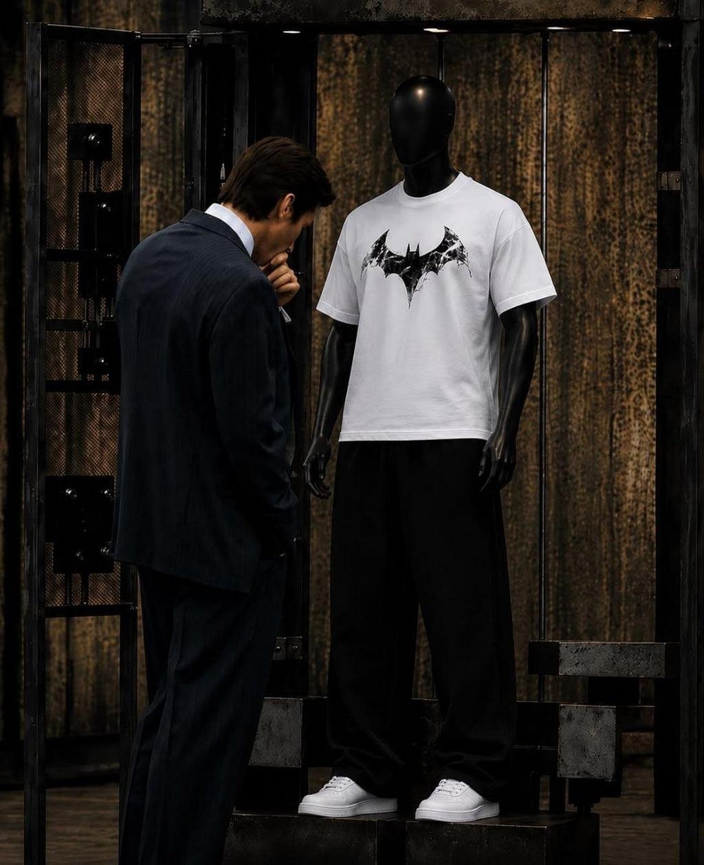 Cracked Bat Oversized Tee