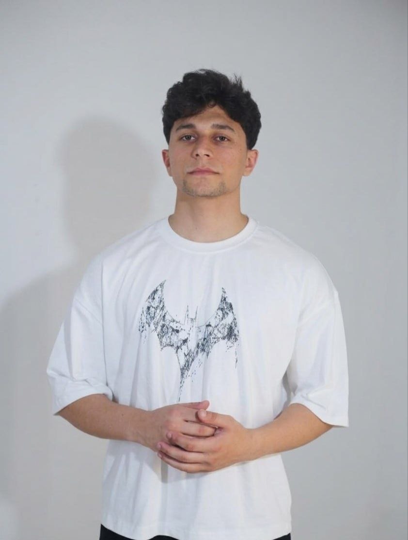 Cracked Bat Oversized Tee