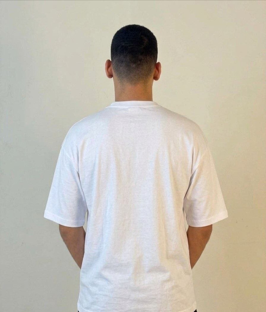 Crimson Shield Oversized Tee